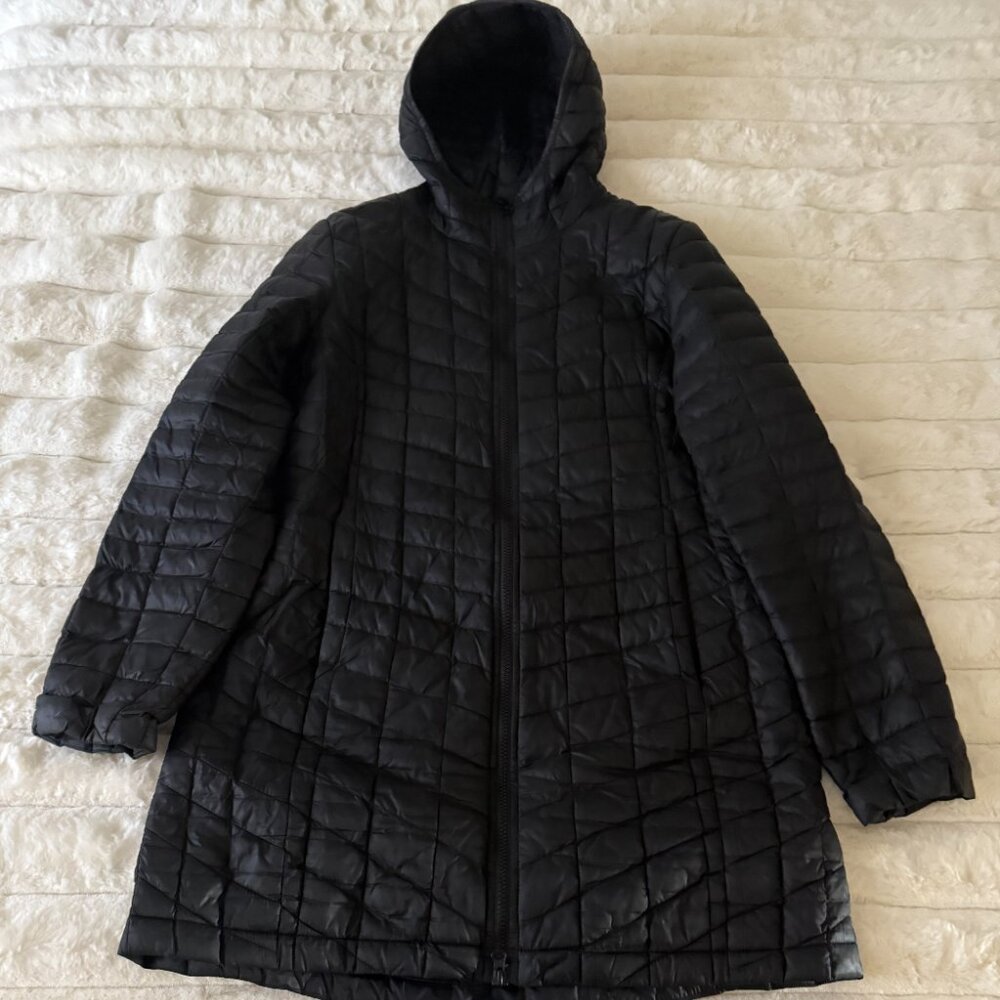The North Face Women's Thermoball Parka-Black-L - Picture 3 of 4